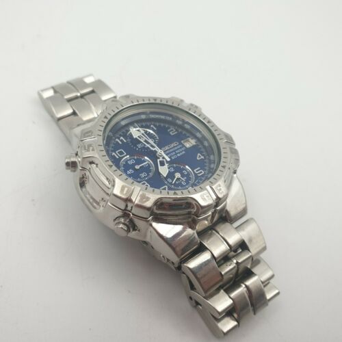 SEIKO VINTAGE CHRONOGRAPH 7T32-6k40 CHUNKY DIVERS WATCH