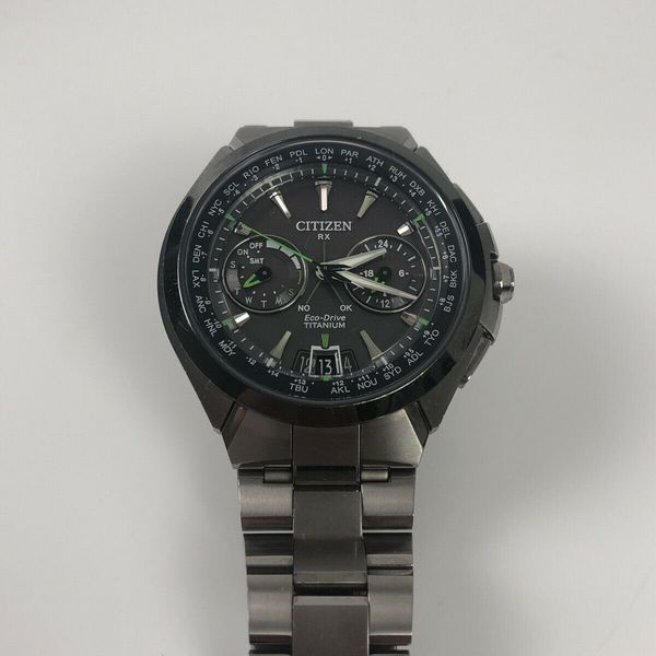Citizen RX Eco-Drive Satellite Wave H950-S094739 Titanium Titan TOP vom ...