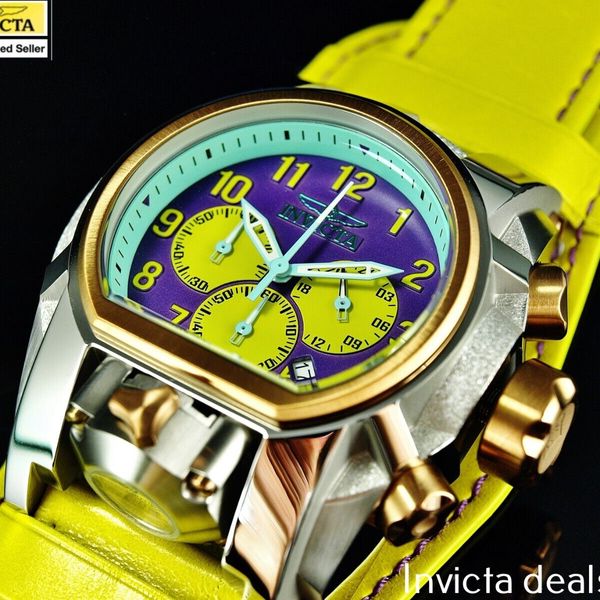 Invicta 52mm Men's BOLT ZEUS MAGNUM Chrono PUPPY VERY VERY LIMITED ...
