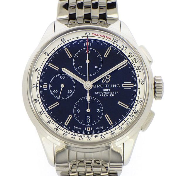 Breitling Breitling Watch Premier A117b-1np Calendar Chronograph 