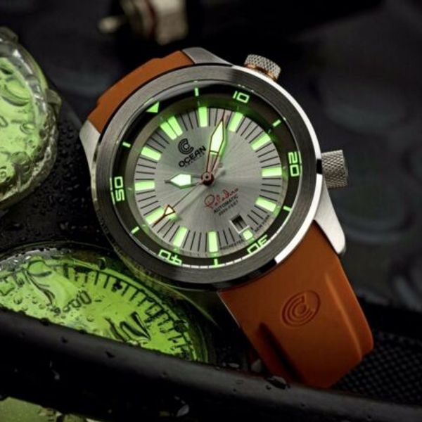 Ocean Crawler Paladino WaveMaker Silver Brand New Must Have Diver Watch ...