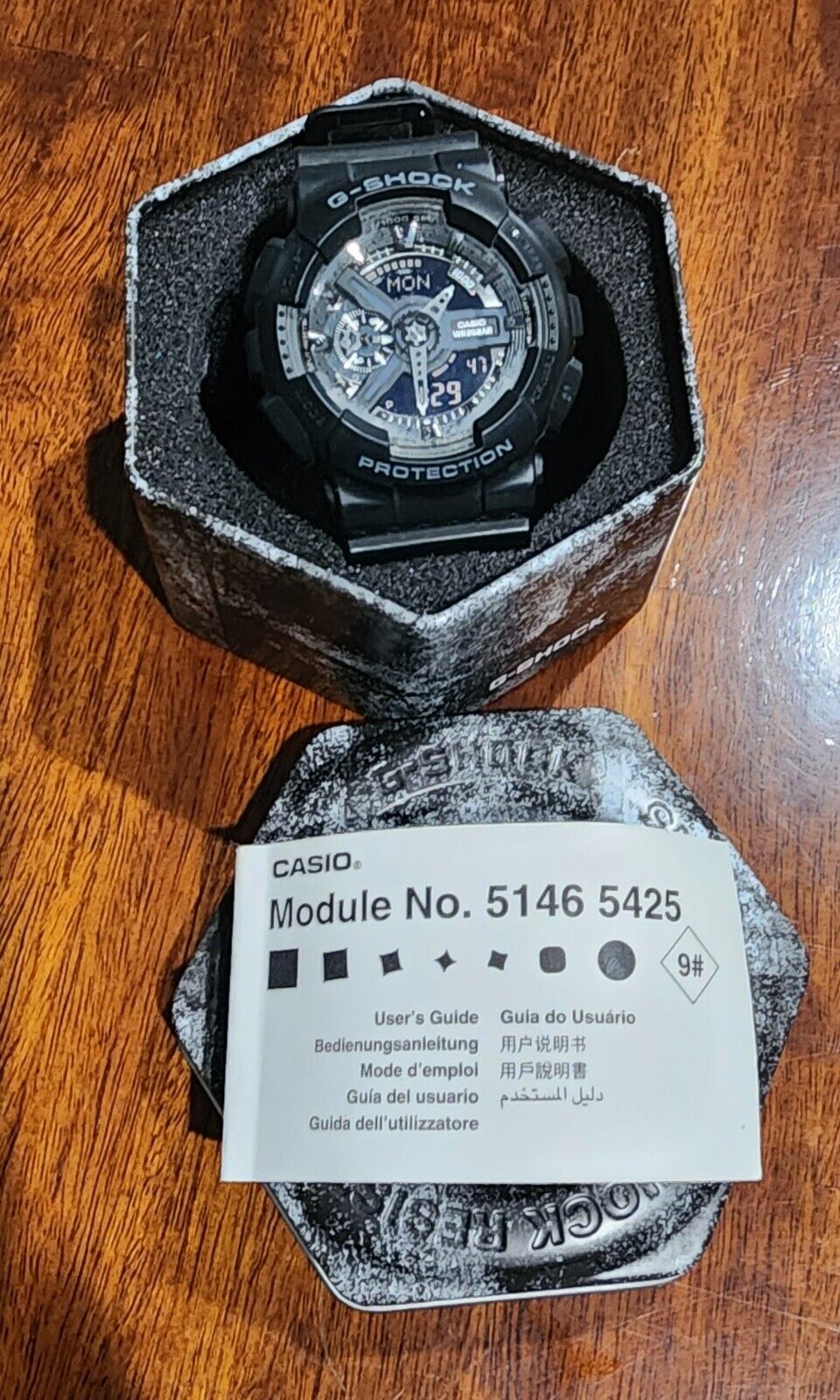 Casio G-Shock Black Model 5146 - 5425 Wrist Watch