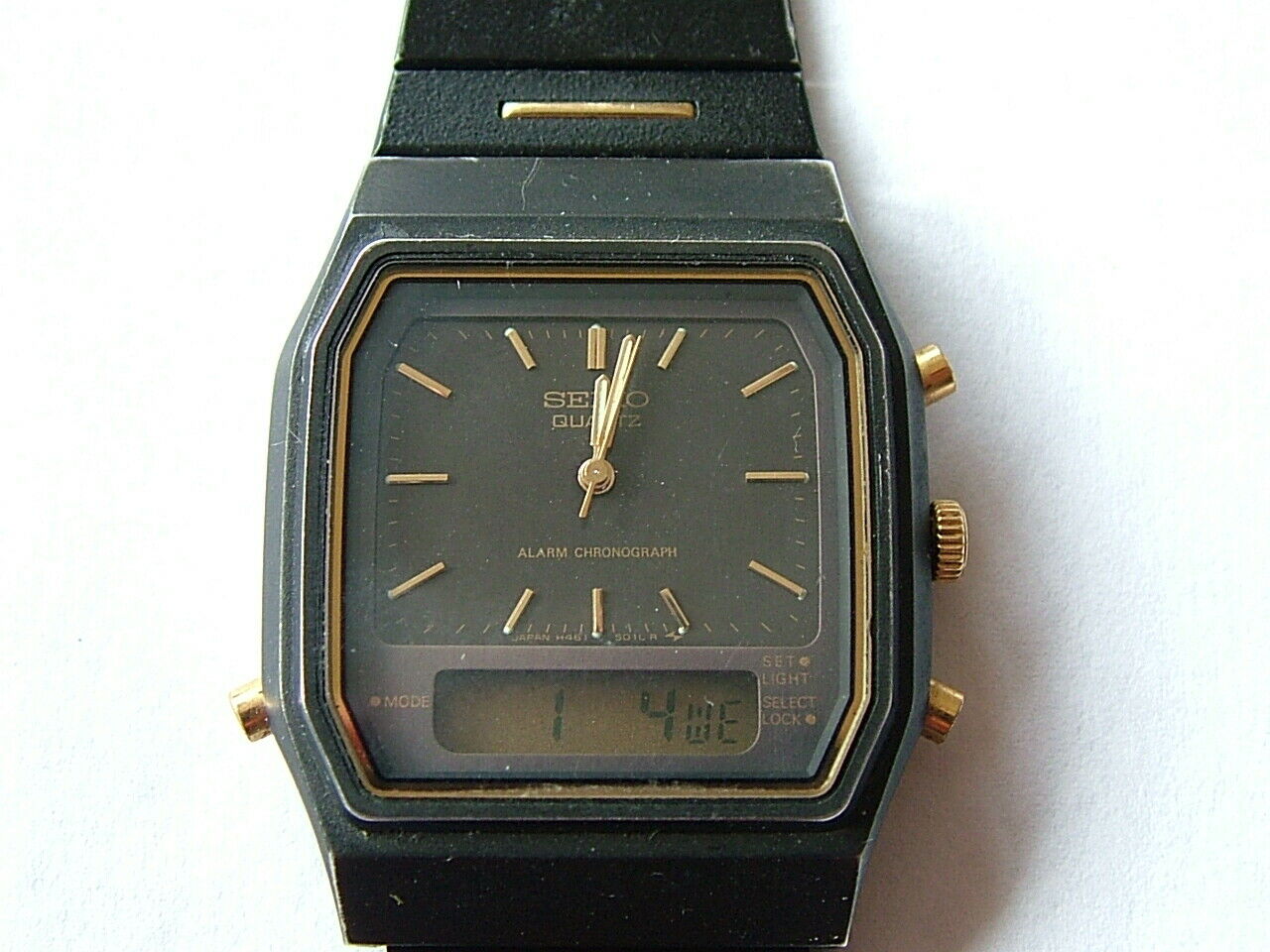 Vintage Seiko H461-5030 analog digital watch. Movement used in Breitling  Pluton. | WatchCharts