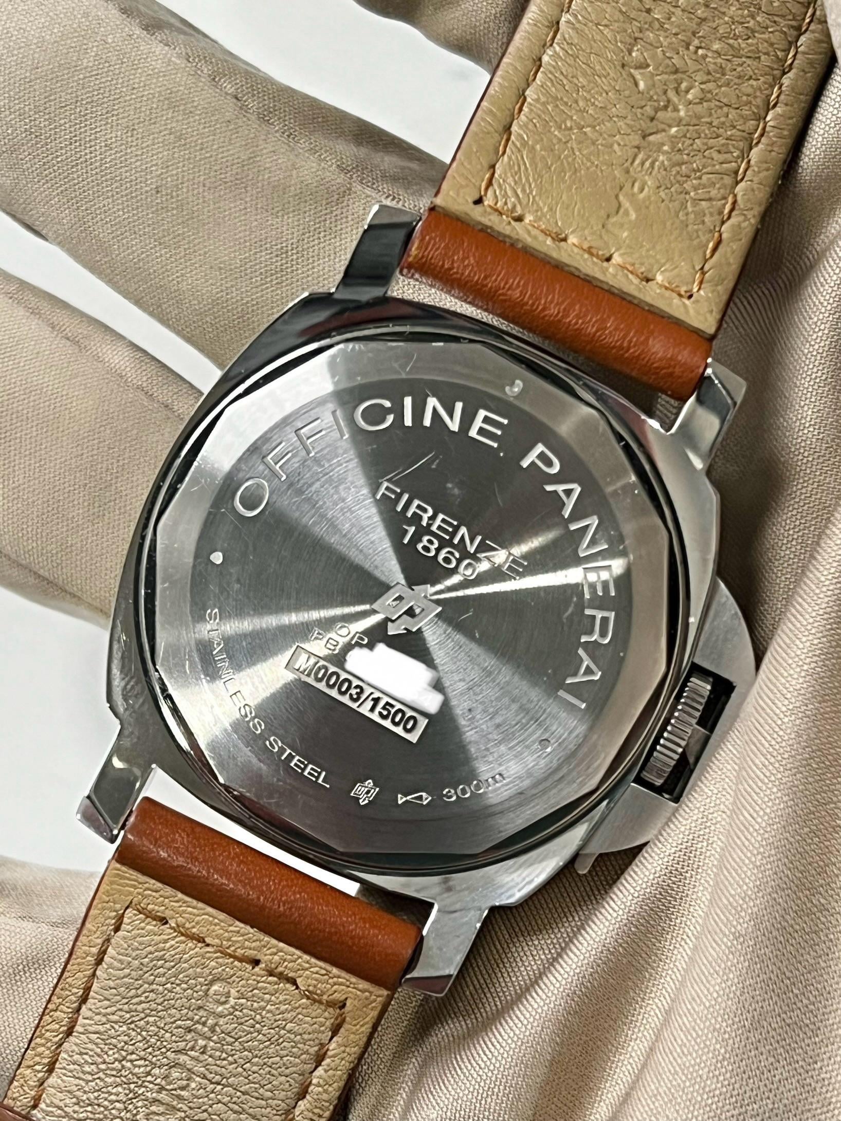 WTS Panerai Luminor PAM00000 Box and Service Papers