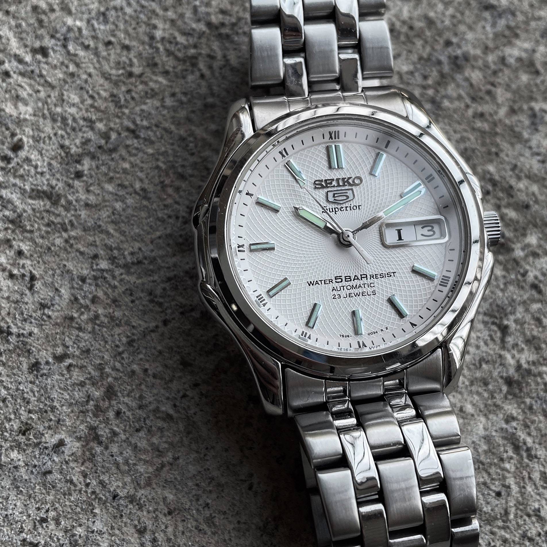 WTS] Seiko Superior SKZ023 (whirlpool dial) | WatchCharts