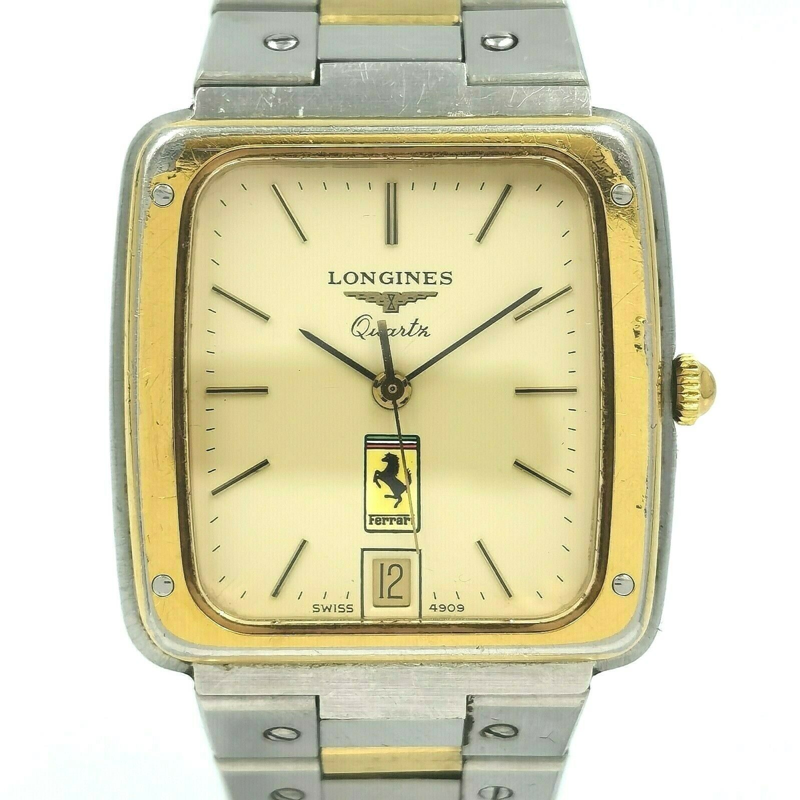 LONGINES - FERRARI - WRISTWATCH - QUARTZ - ST. STEEL & GOLD