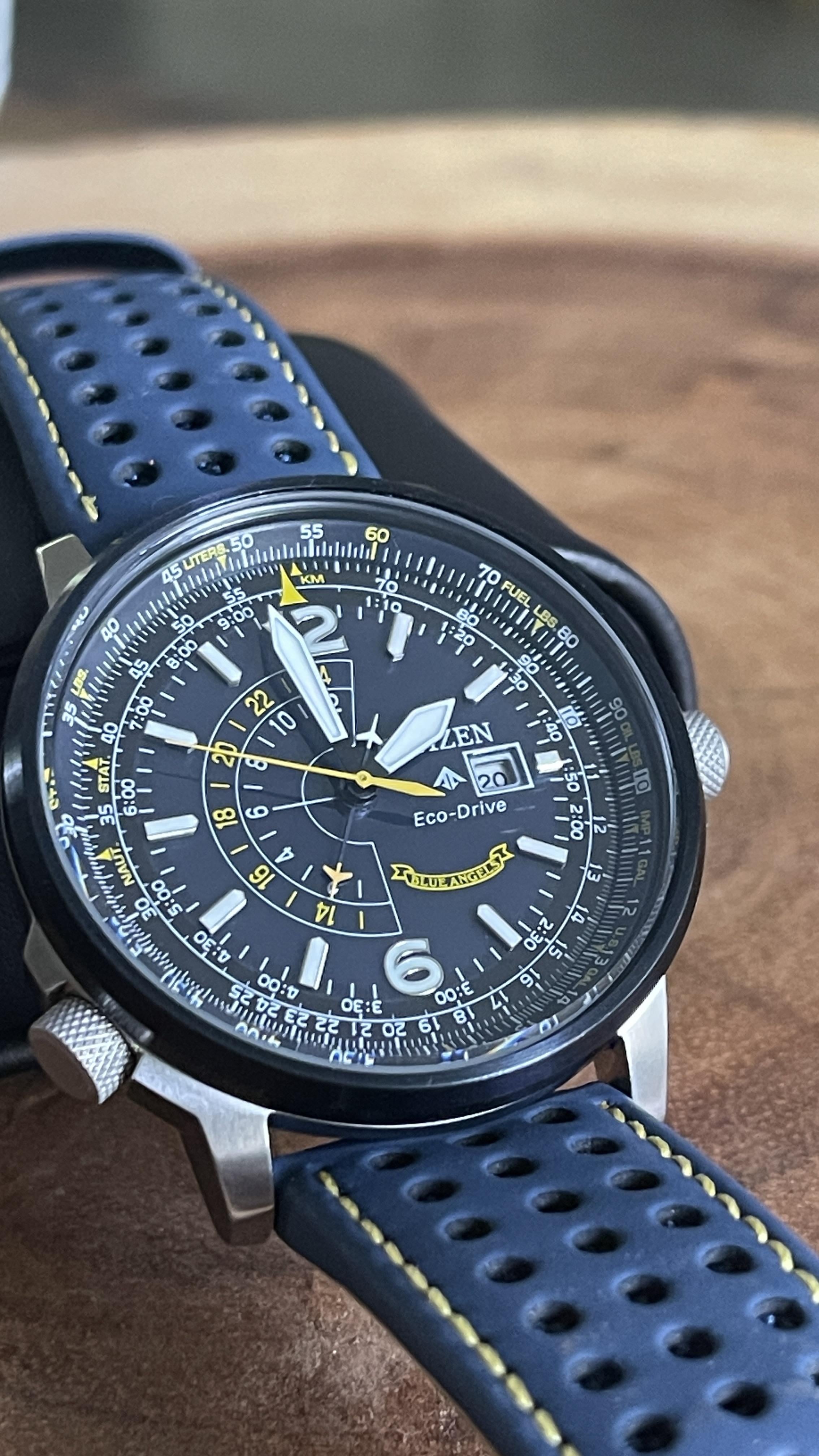 WTS] Citizen Eco-Drive Promaster Nighthawk Blue Angels Watch B877