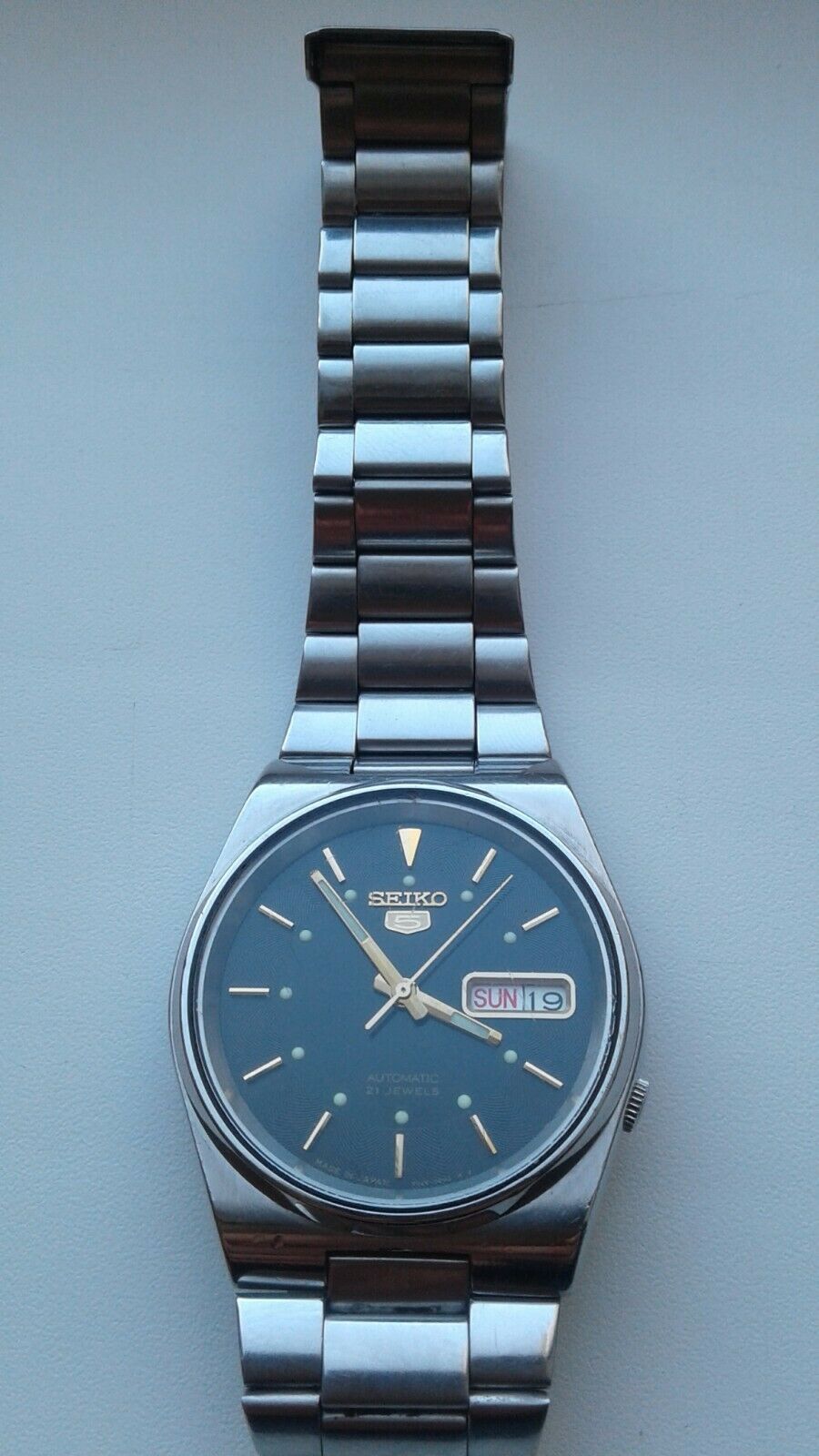 Seiko 5. MS 7S26 3130. 21 jewels. Automatic WatchCharts Marketplace