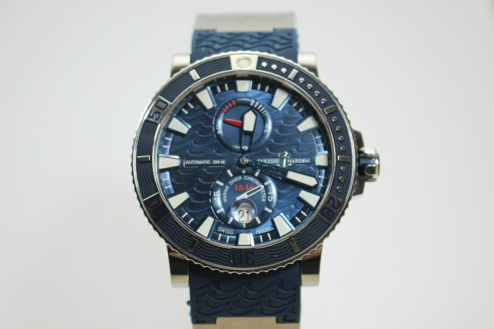 Ulysse Nardin Maxi Marine Diver Titanium 45mm Ref 263 90 3 93