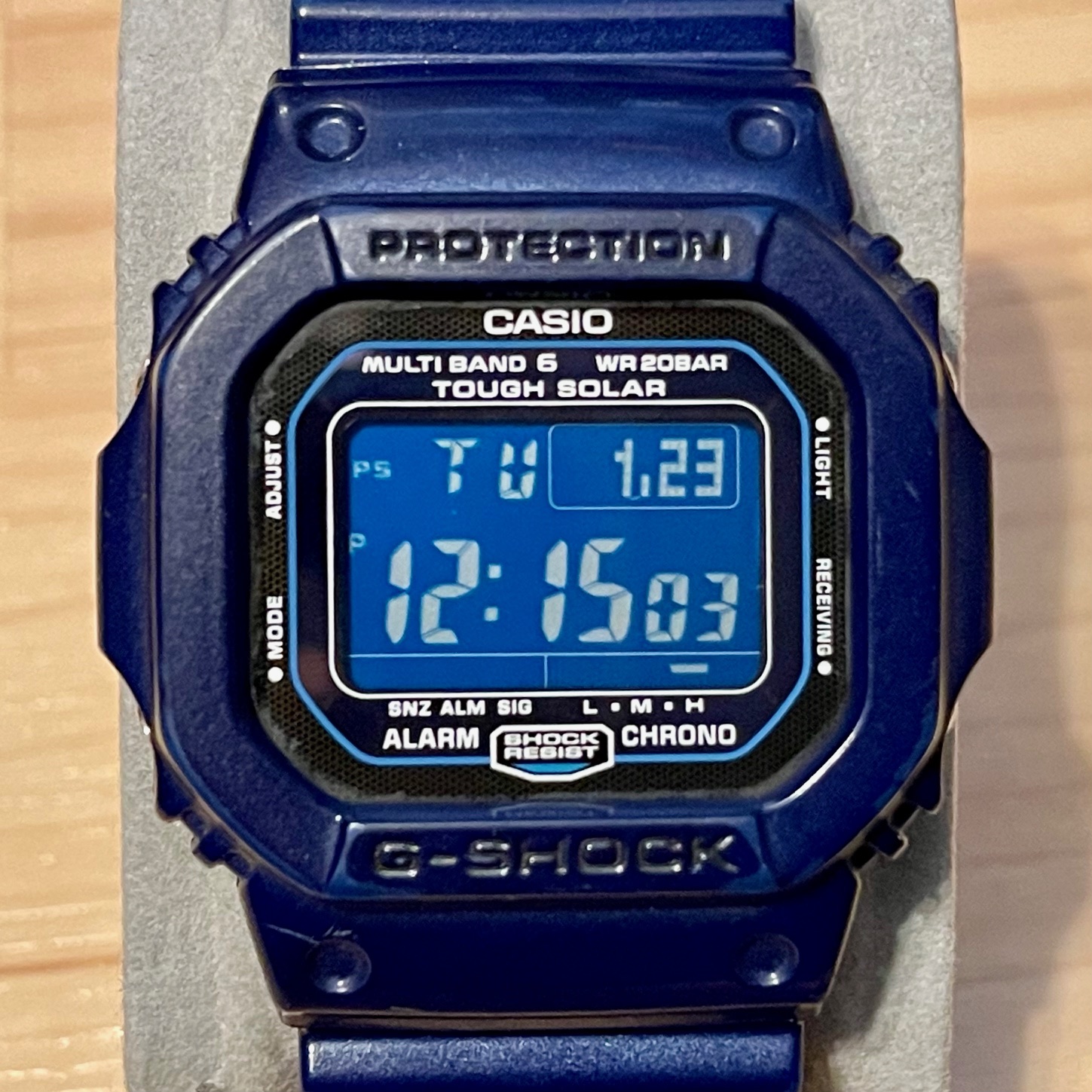 WTS] Casio G-Shock GW-M5610CC-2 Blue LCD Display Tough Solar