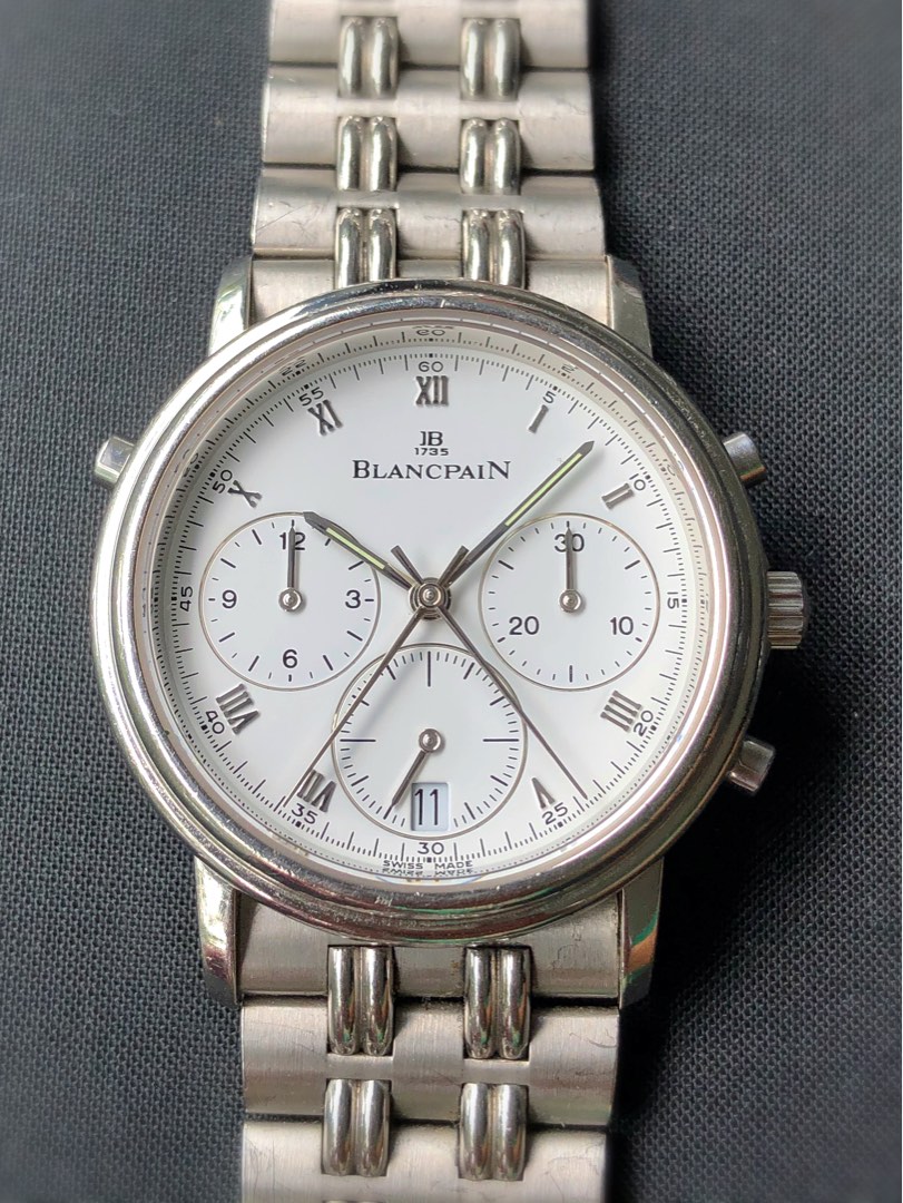 Blancpain Ref.1186 Villeret Rattrapante Split Second Chronograph