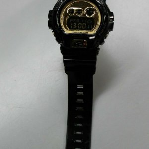 Casio G-SHOCK GD-X6900FB (GDX-6900) black gold blue crazy style