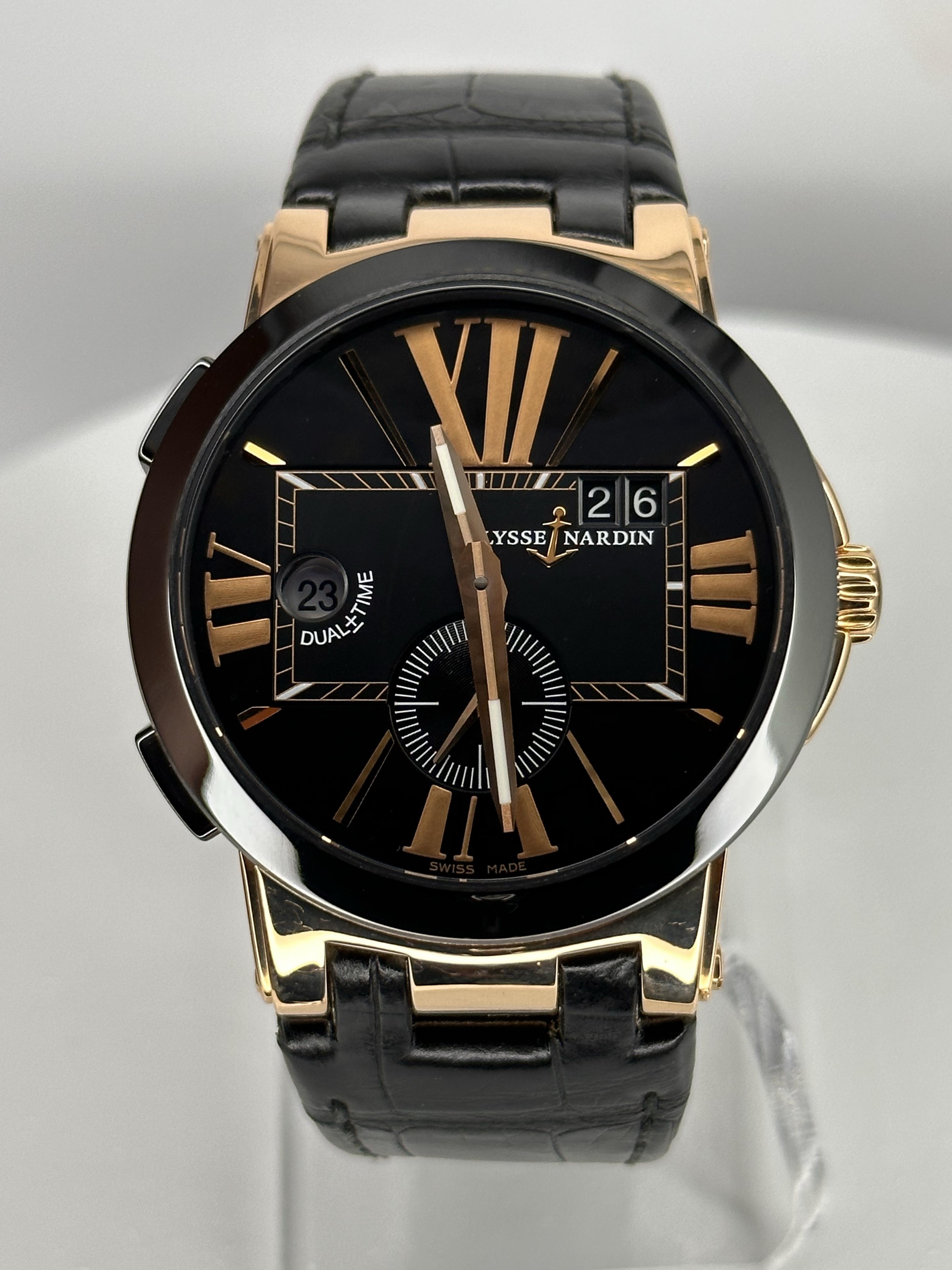 FS Ulysse Nardin Executive Dual Time 246 00 42 Rose Gold GMT