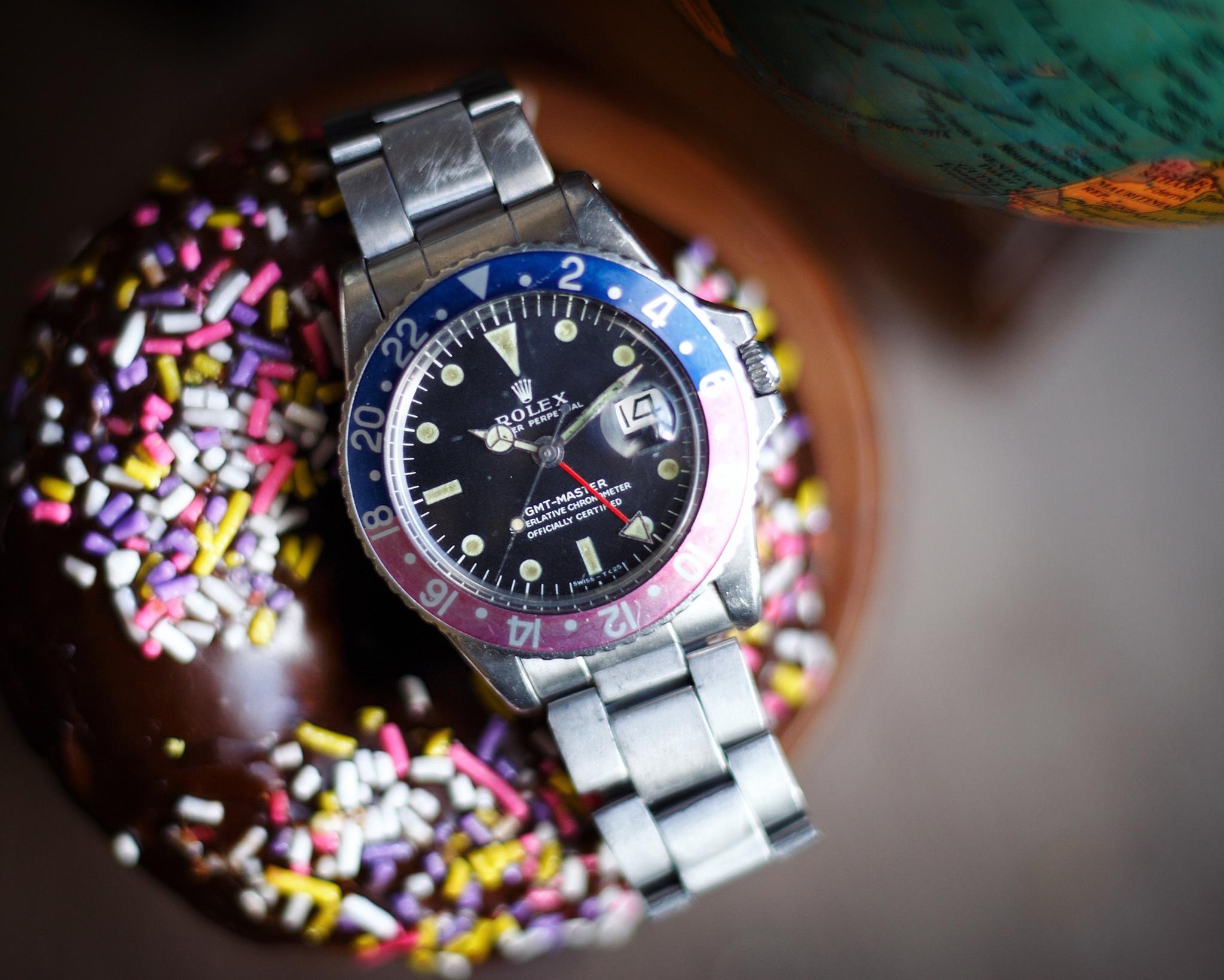 WTS PRICE DROP Rolex 1675 GMT Master Pink Panther Circa 1969