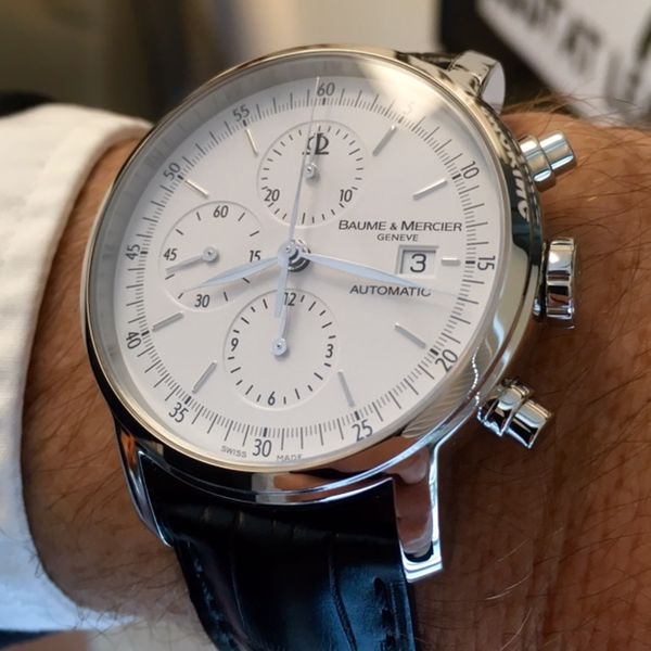 Baume & Mercier Clasima Executives Chronograph 8591 Price, Specs ...