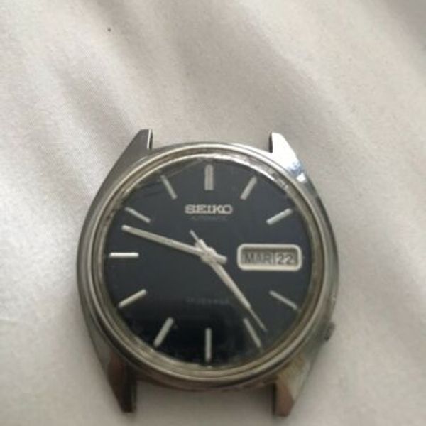 Vintage Seiko Automatic 17 Jewels Blue Face 6309-7159 | WatchCharts