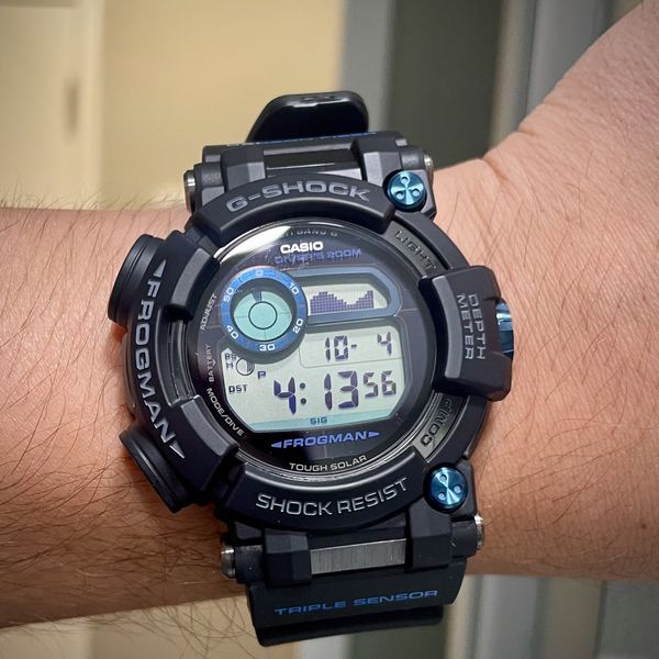 [WTS] Casio G-Shock Frogman GWF-D1000B / Depth Gauge / Carbon Fiber ...