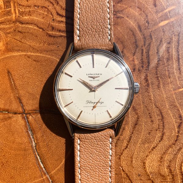 Longines Flagship 102 1546 Stainless steel 1957 United Kingdom
