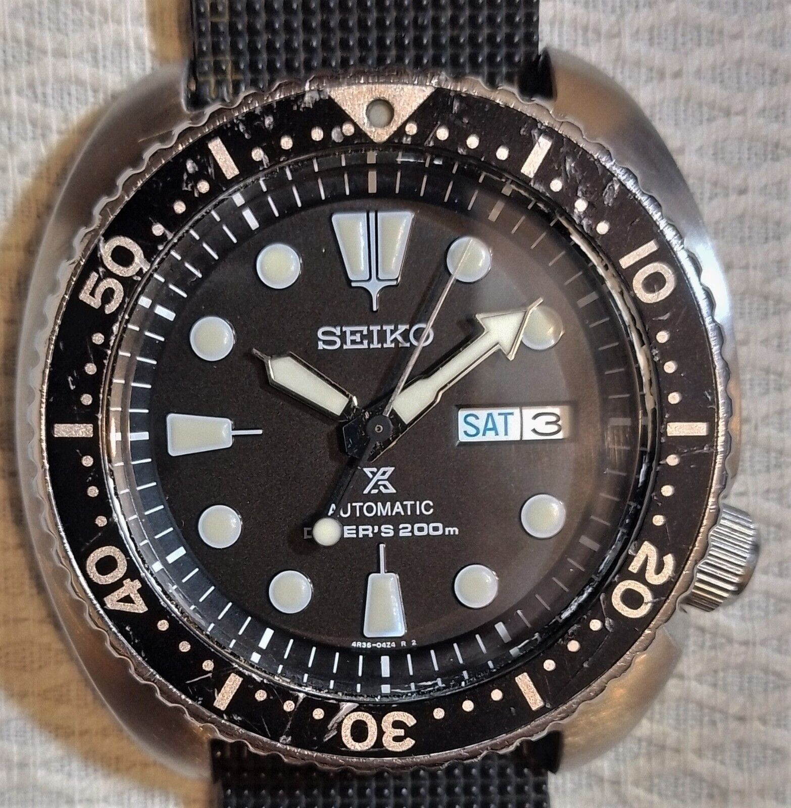 Used discount seiko turtle