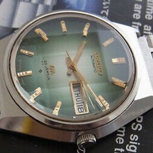 NICE VINTAGE SEIKO LM ORIGINAL DIAL 5606-7310 AUTOMATIC 23 JEWELS