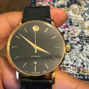 Movado Esperanza Museum Men 32mm Quartz 85.G2.1881 Gold Watch
