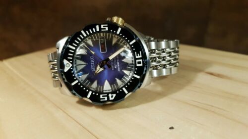 Seiko Blue Monster Limited Edition SRP455 SRP455k1. 100th