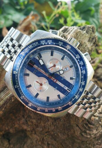 Vintage Zodiac ZO2114 Shelby V8 Cronograph , #00097 In Production