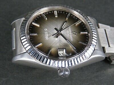 VINTAGE ETERNA MATIC 1000 5 STAR SWISS SS STEEL DAY DATE AUTOMATIC MENS  WATCH | WatchCharts Marketplace