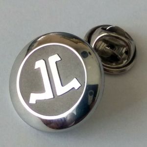 Jaeger Lecoultre Luxus Sakko Anstecker 18 Mm Pin Button Edelstahl Anstecknadel Watchcharts