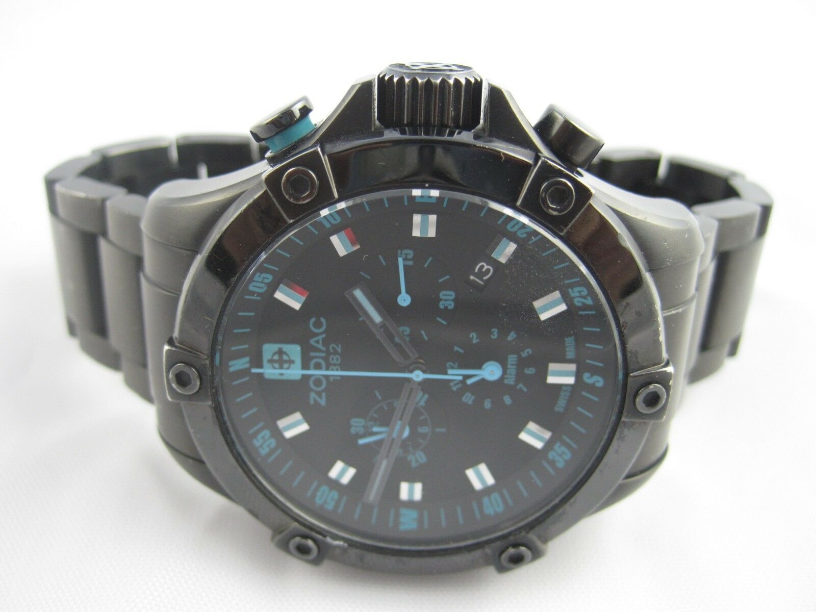Zodiac 1882 Chronograph ALLSTAR ALARM Men's Watch - Model ZO6905