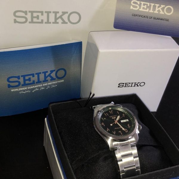 Wts Seiko 5 Arabic Dial Green Srph49k1 Watchcharts