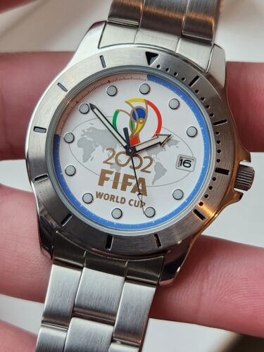 Vintage SEIKO, 2002 FIFA WORLD CUP QUARTZ MENS WATCH, 7N42-0AH0