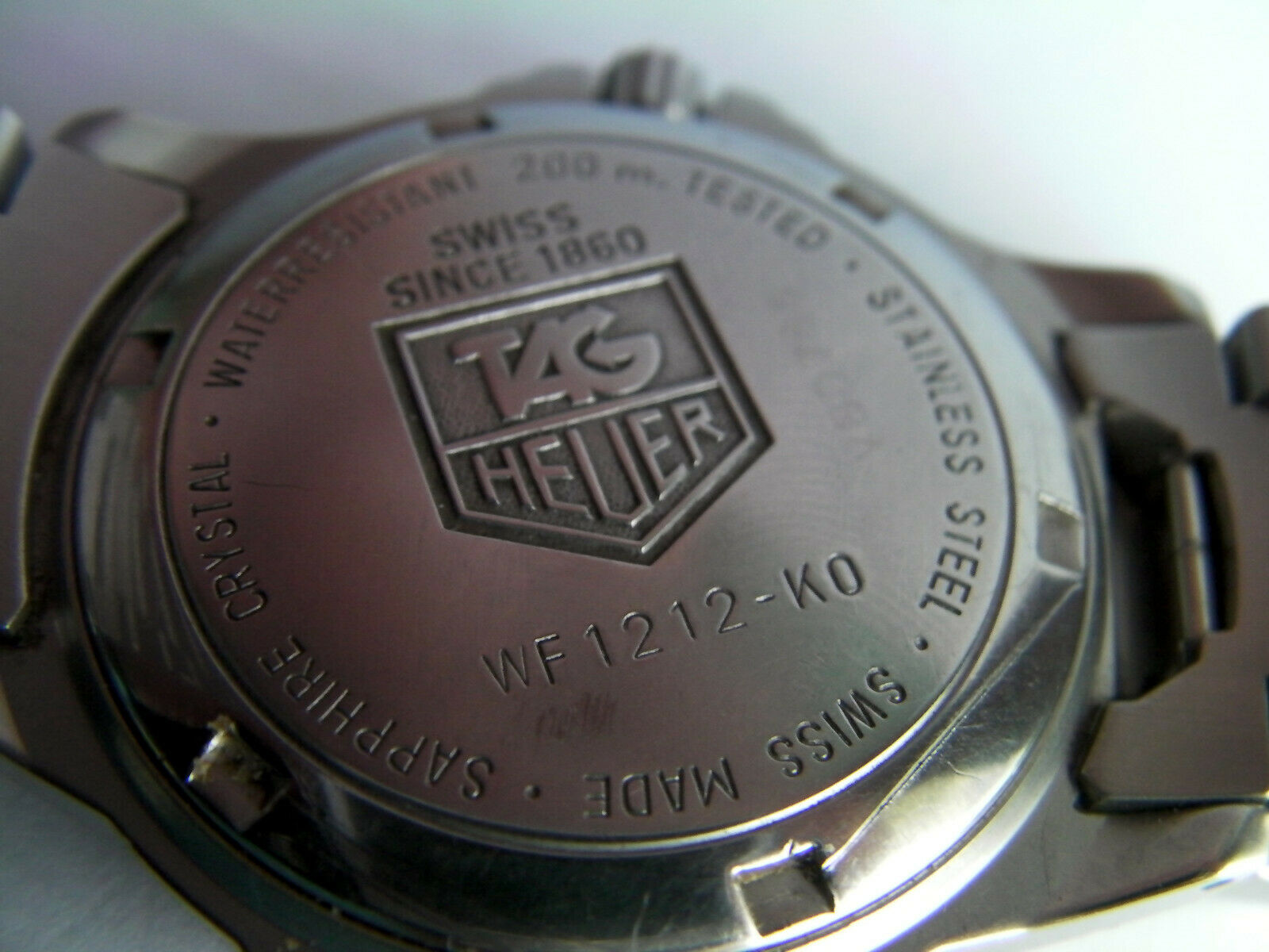 Tag Heuer Professional 200m Quartz Watch WF 1212 - KO