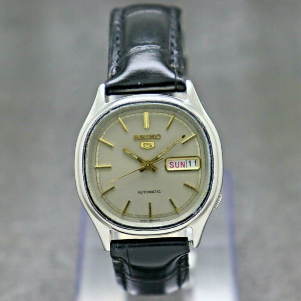 Vintage Seiko 5 Automatic Movement 6309-5820 Japan Made Men's Watch ...