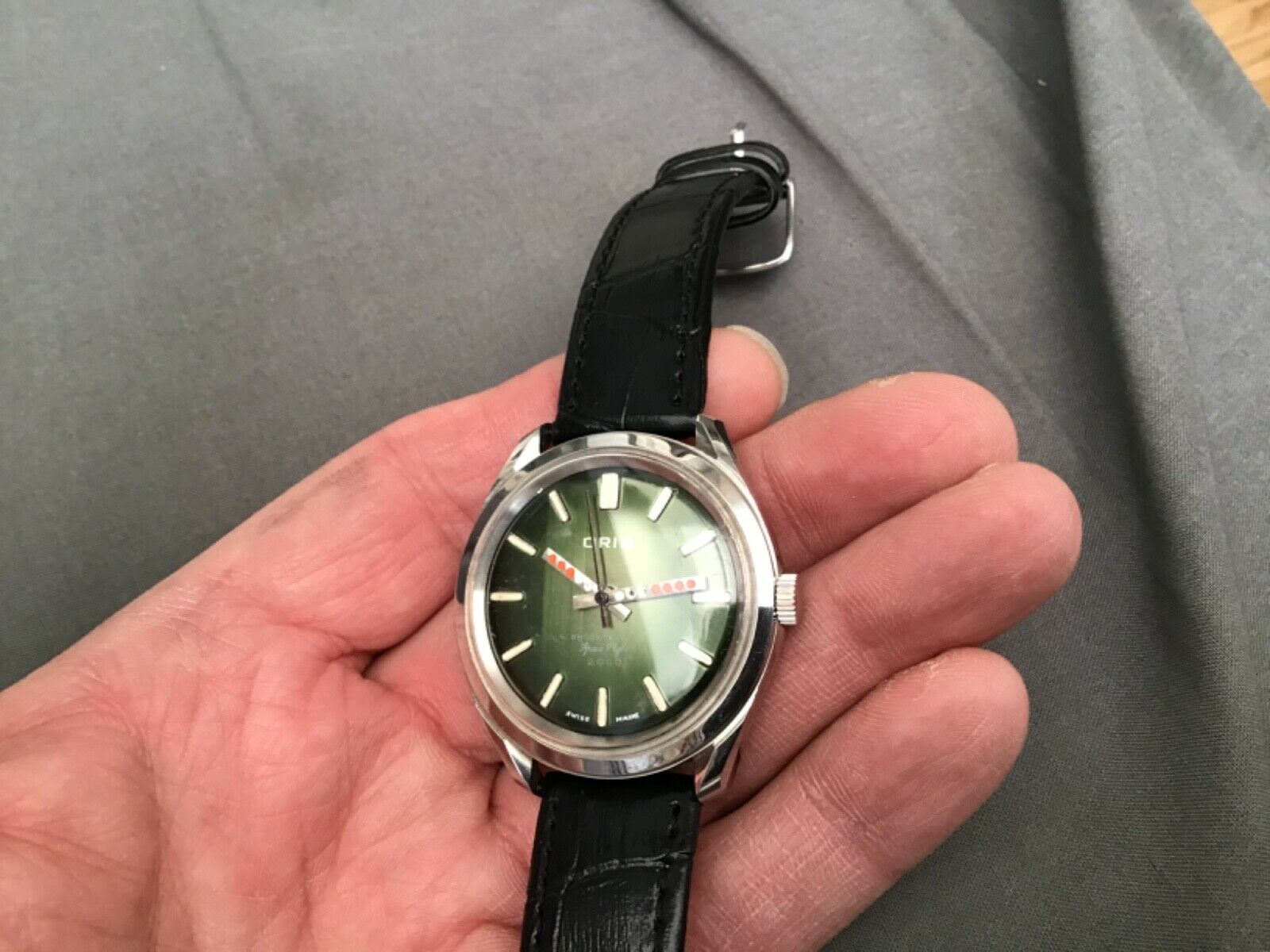 VINTAGE ORIS SPACE STYLE 2000 MANUAL WATCH FULLY REFURBISHED NO