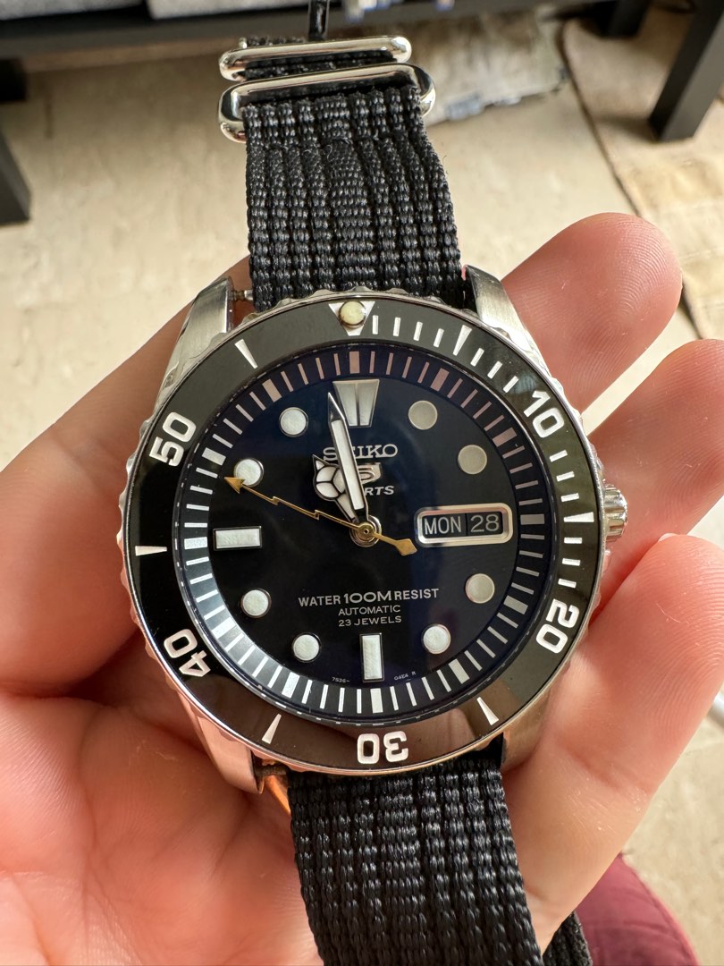 Seiko sea urchin nato on sale strap