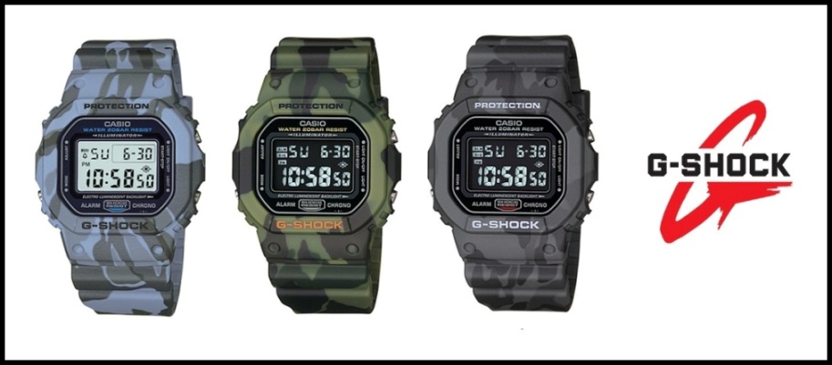 FS : Casio G-Shock DW-5600 Camouflage - Limited Edition G-Python