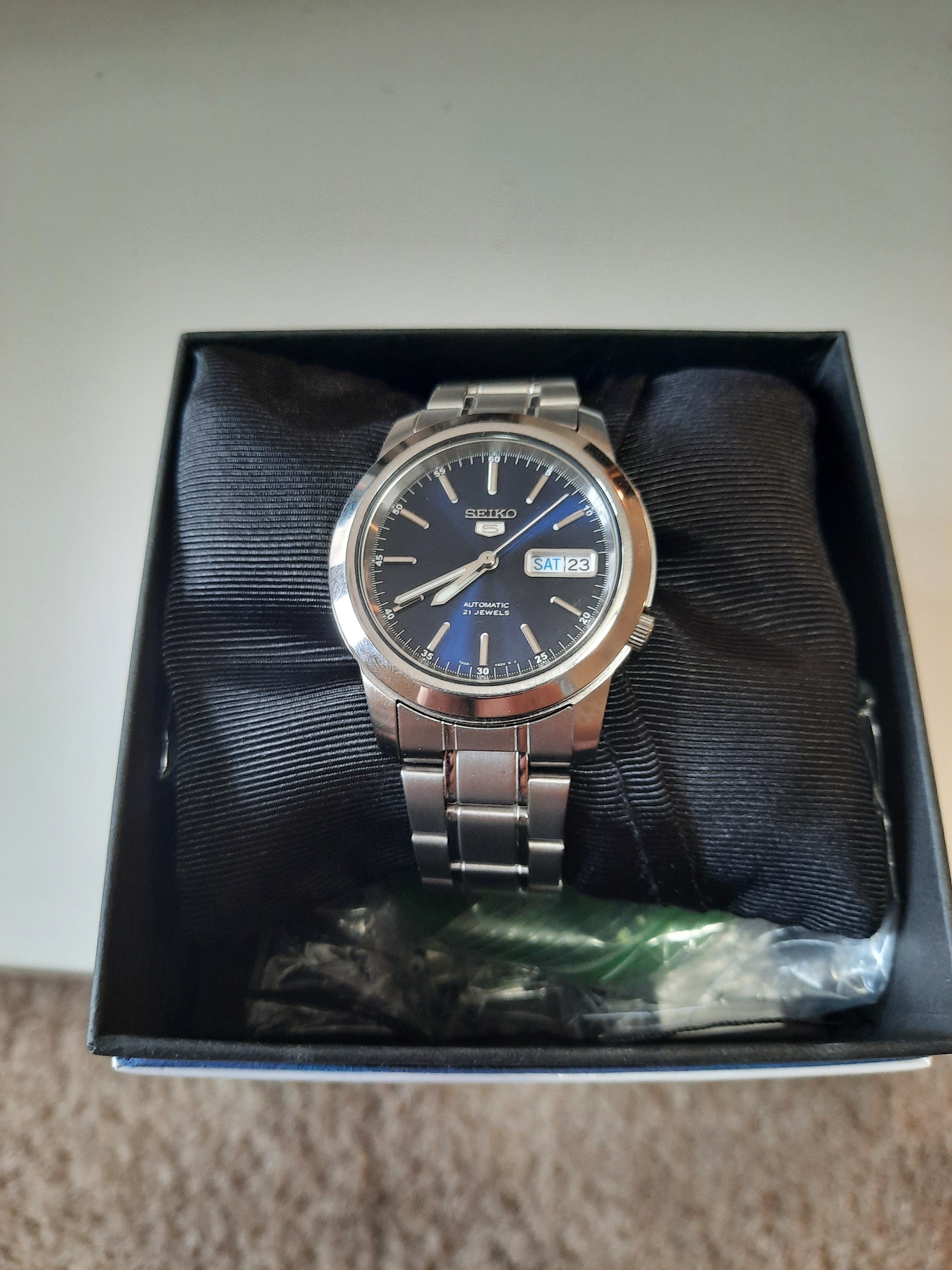 Seiko 5 Blue SNK793 WatchCharts Marketplace