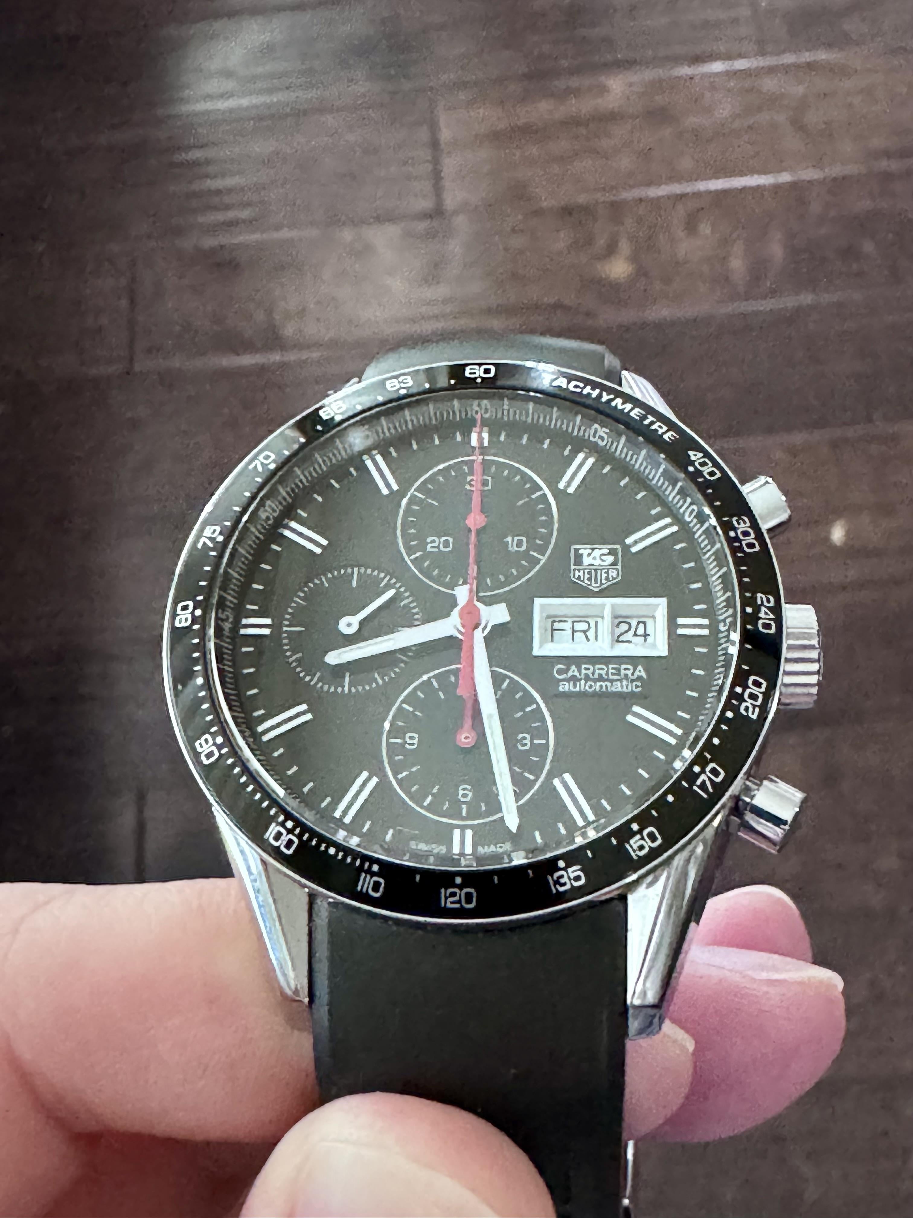 Juan manuel fangio tag heuer carrera sale