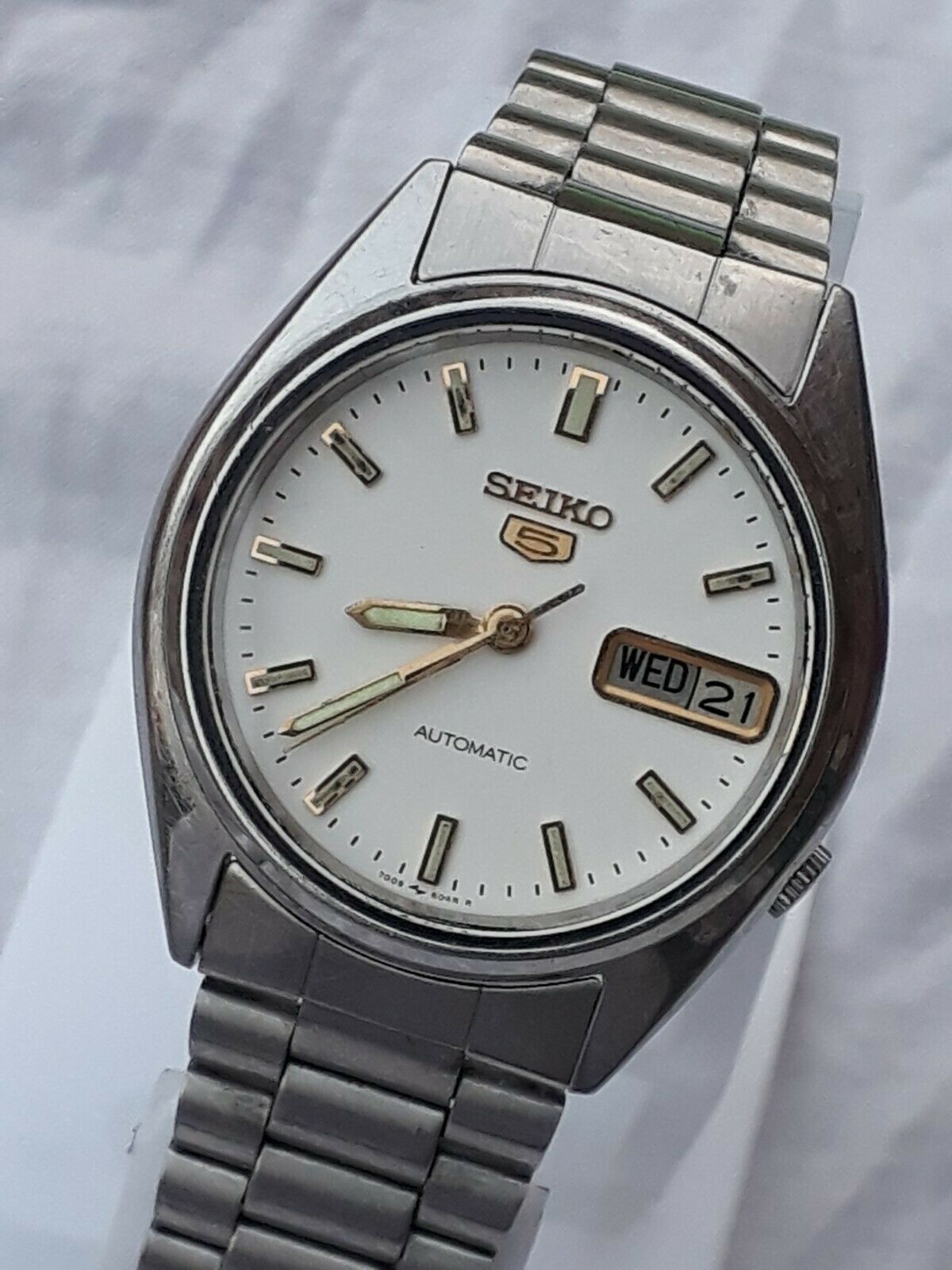 Vintage Seiko 7009-8000 Automatic 17Jewels Men's Wristwatch