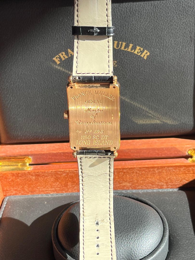 Franck Muller Long Island 1150 rose gold WatchCharts Marketplace