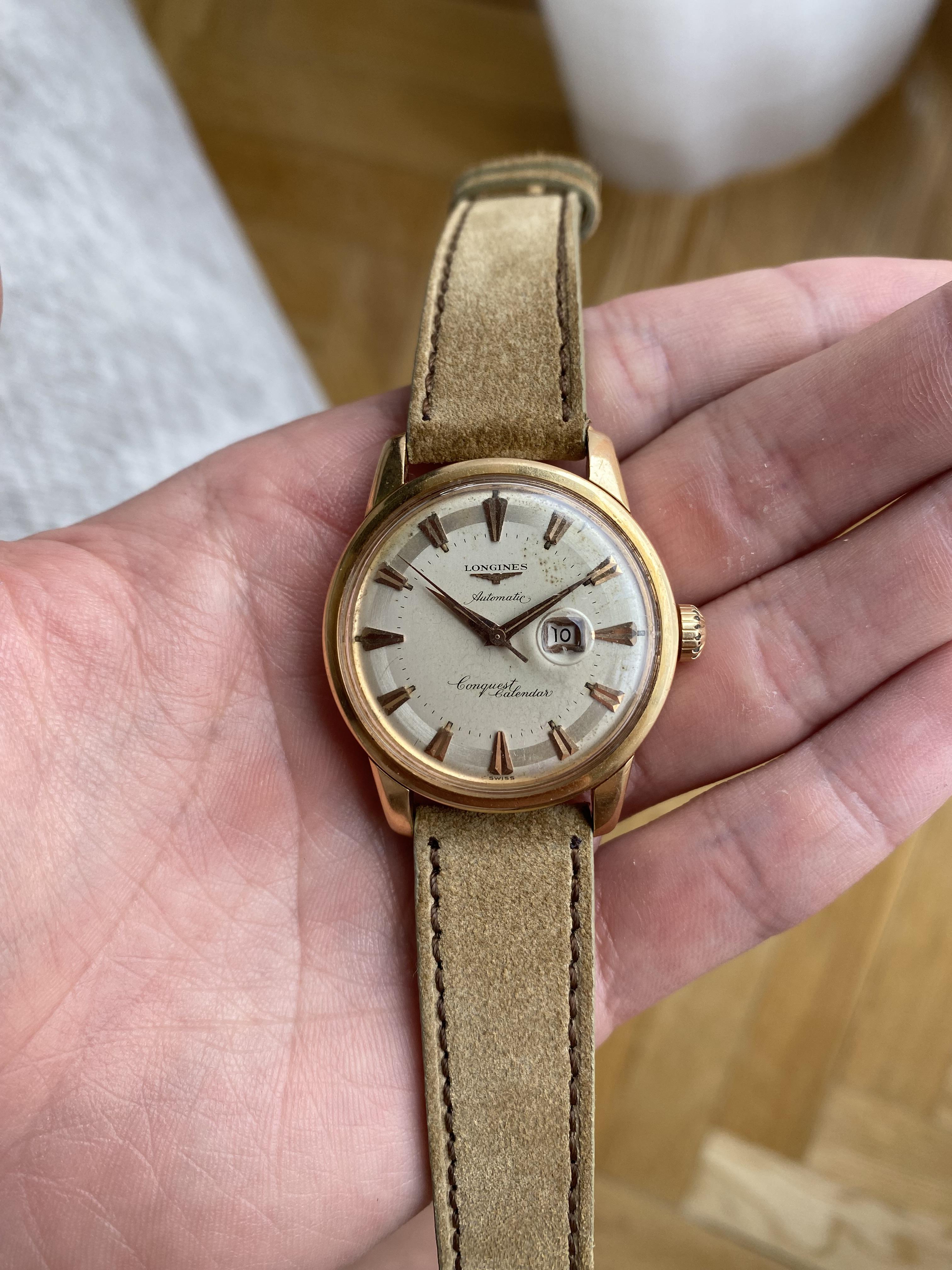 WTS 18k Longines Conquest Calendar WatchCharts