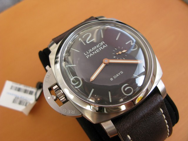 FS Panerai PAM 368 Luminor 47mm Titanium Destro 8 Days BNIB