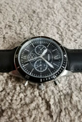 Flynn sport chronograph best sale black stainless steel watch