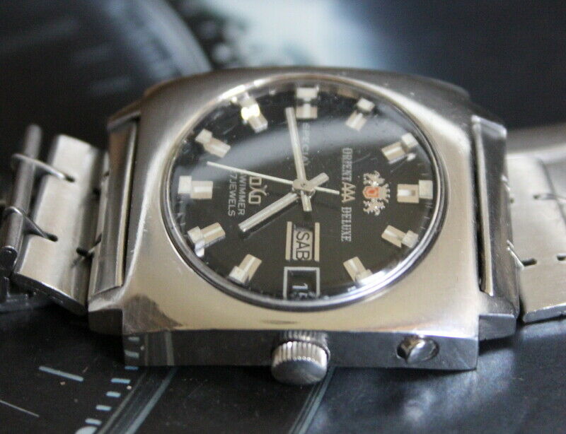 ORIENT AAA DELUXE DXD SWIMMER 27 JEWELS AUTOMATIC WATCH for