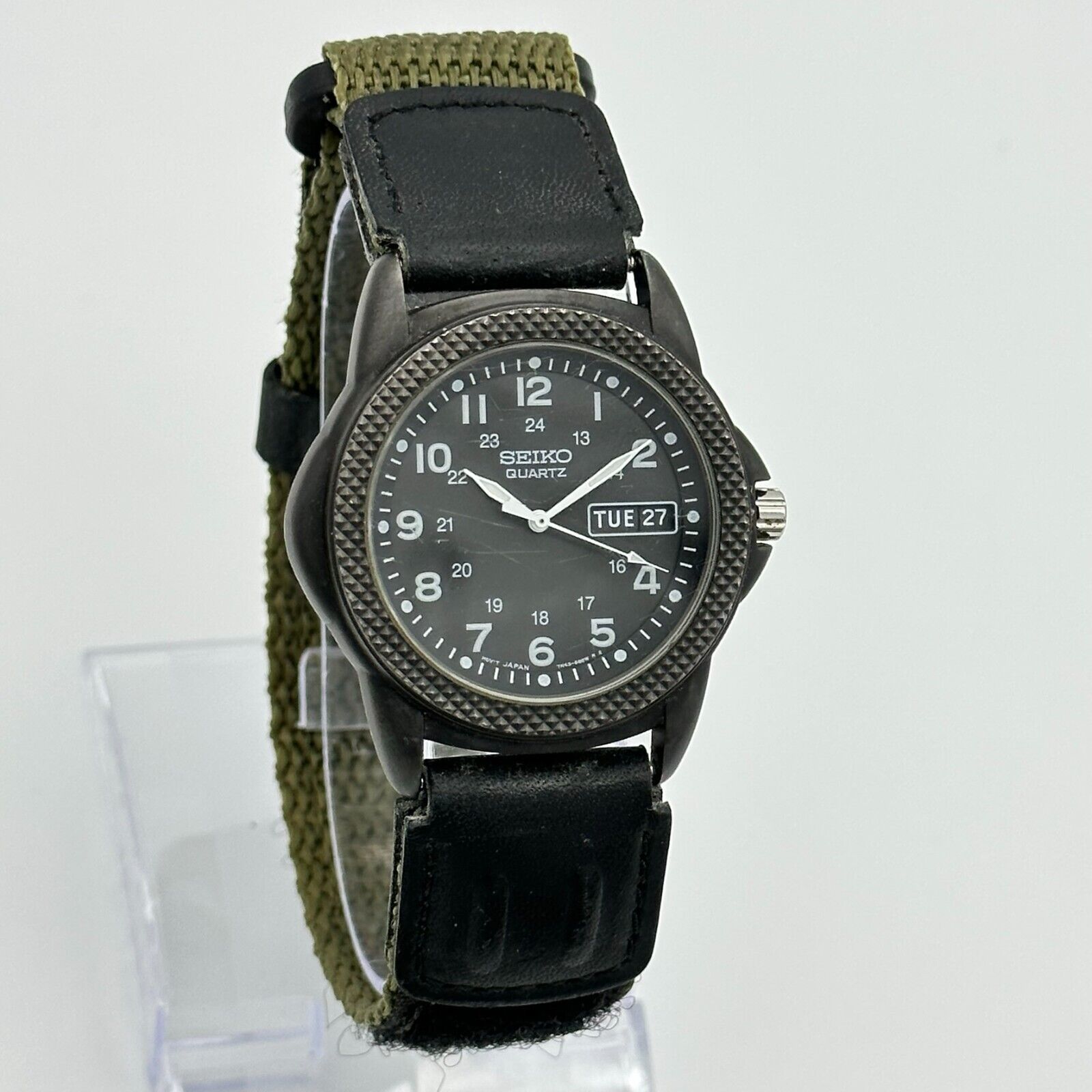 Vintage seiko hot sale military watch