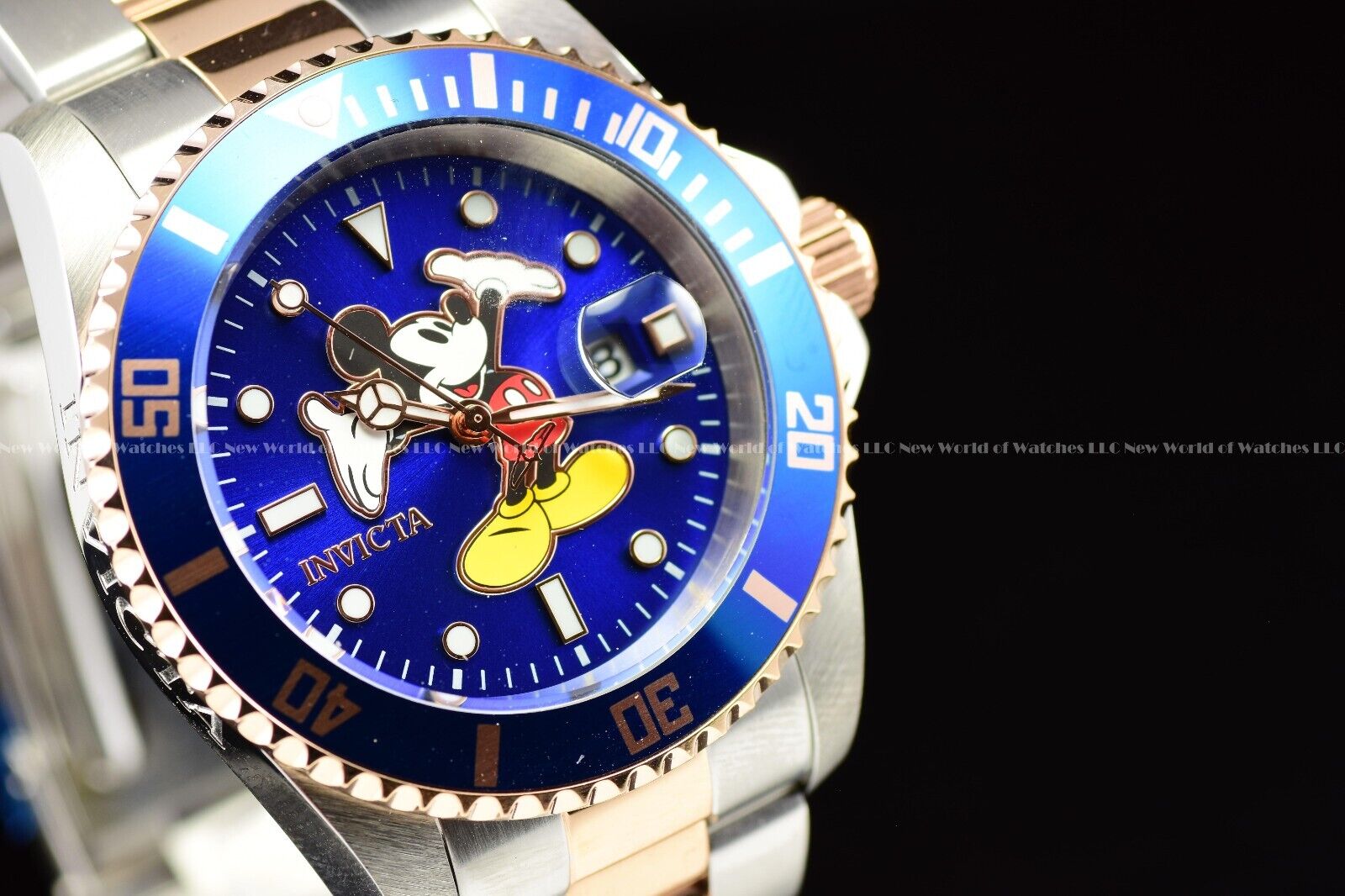 Limited edition mickey mouse invicta clearance watch