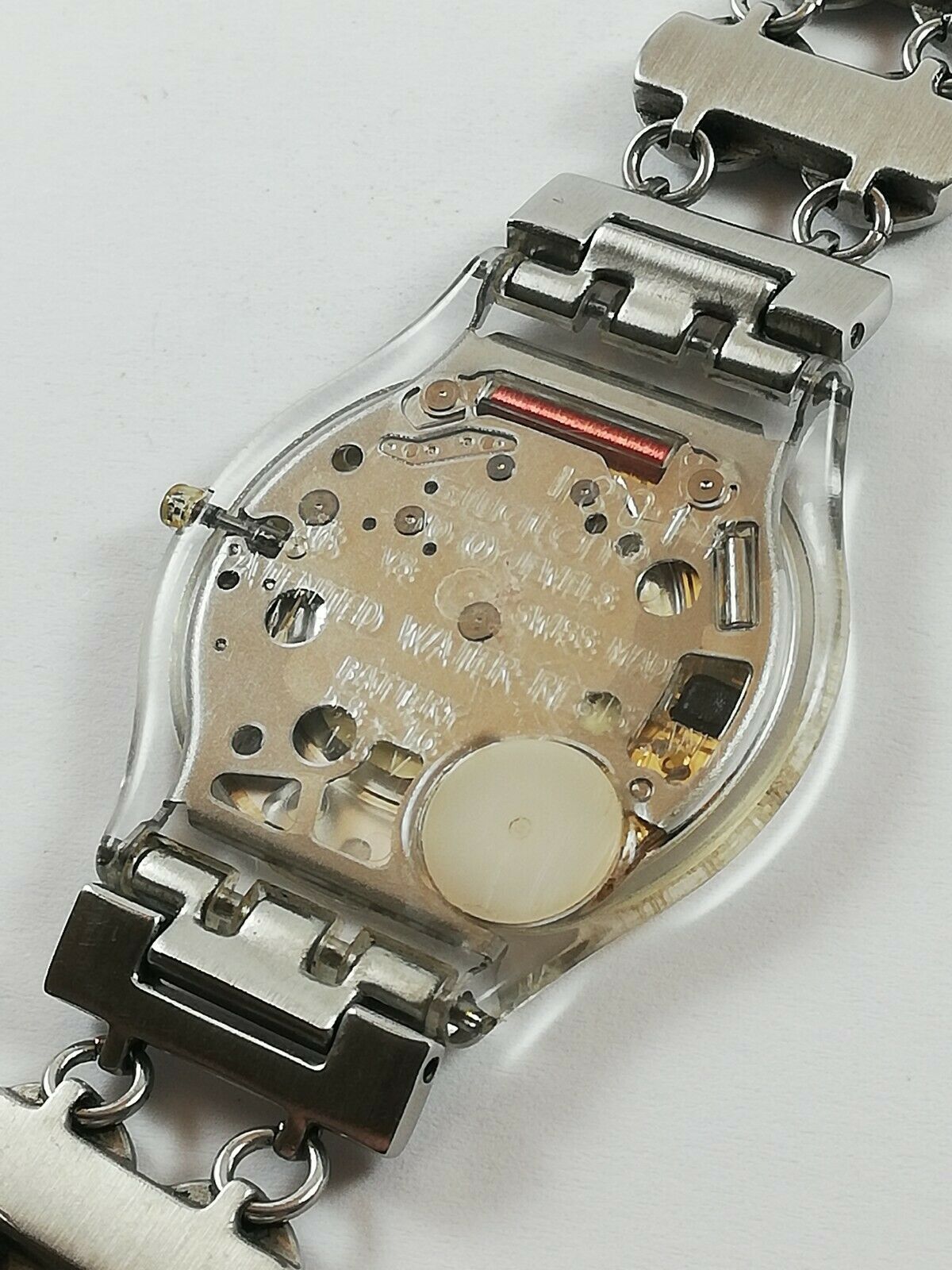 Vintage Skin SWATCH AG 2007 Swiss Women Slim Thin Watch Special 
