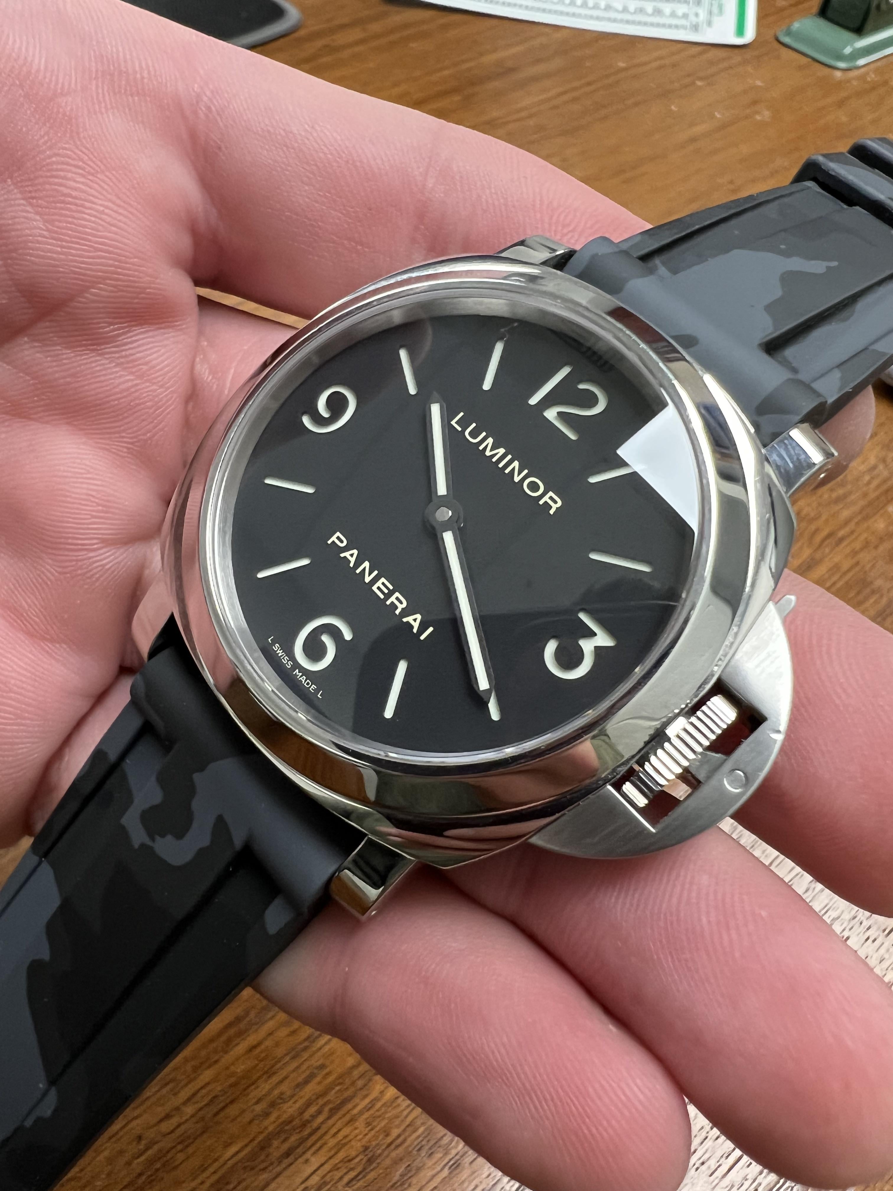 WTS Panerai Luminor Base PAM00112 CHEAP WatchCharts Marketplace