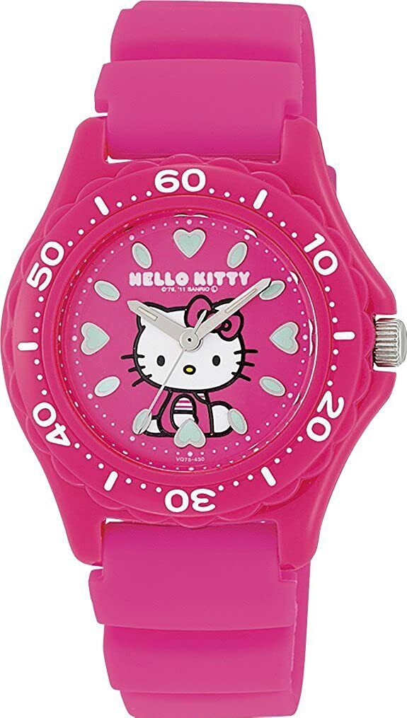 HELLO KITTY Citizen pink children's/kid's/girl's analog watch from